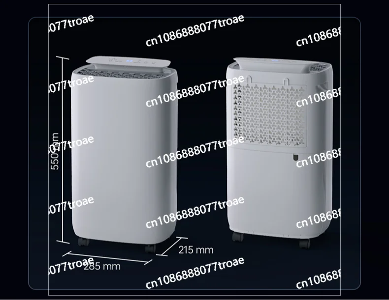 Dehumidifier Household Silent Bedroom Dehumidifier Air Moisture Absorber Basement Drying Industrial Dehumidifier