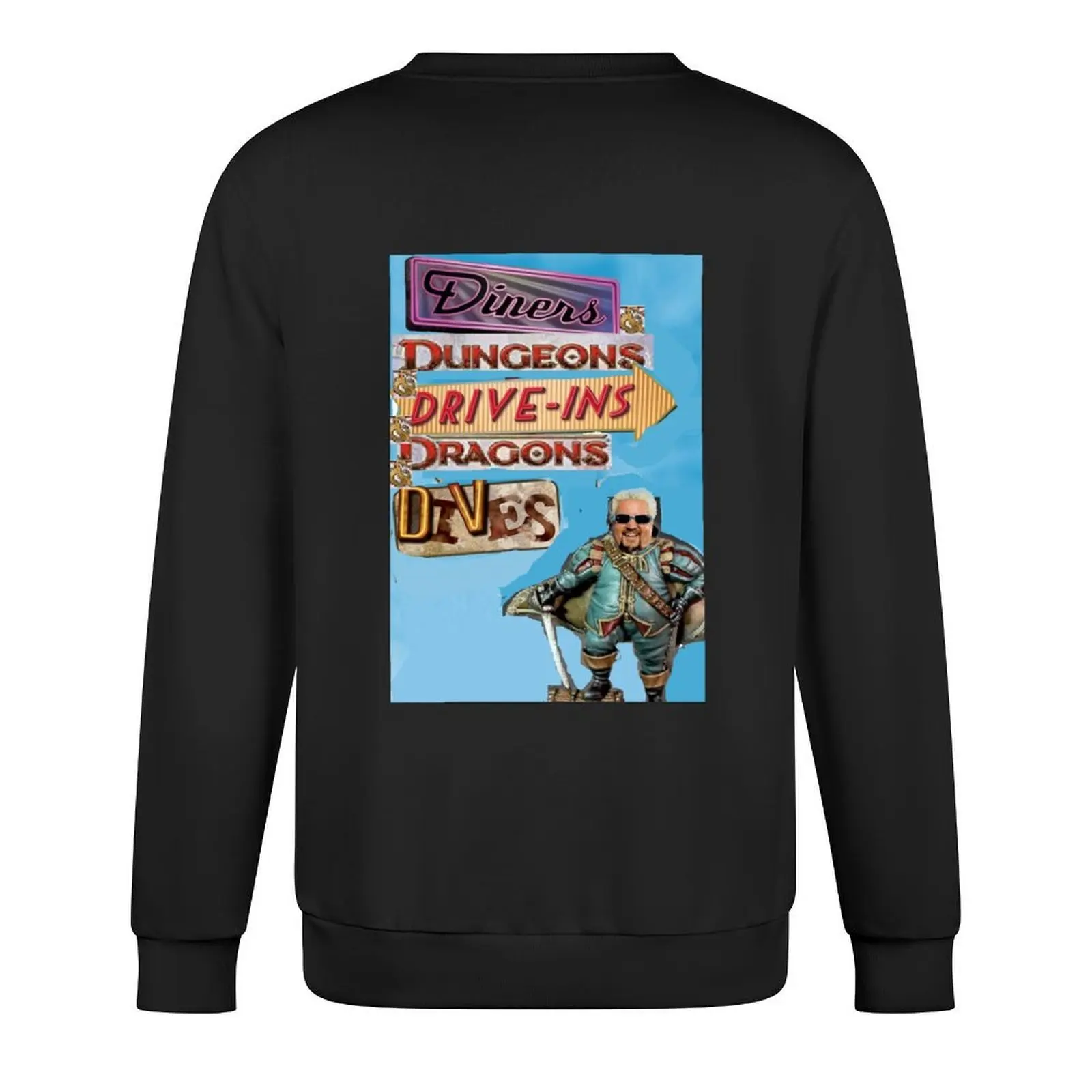 Diners Dungeons Drive-Ins Dragons Dives البلوز الرجال الملابس النمط الياباني الرجال قميص العرق مجموعة بلوزات للرجال