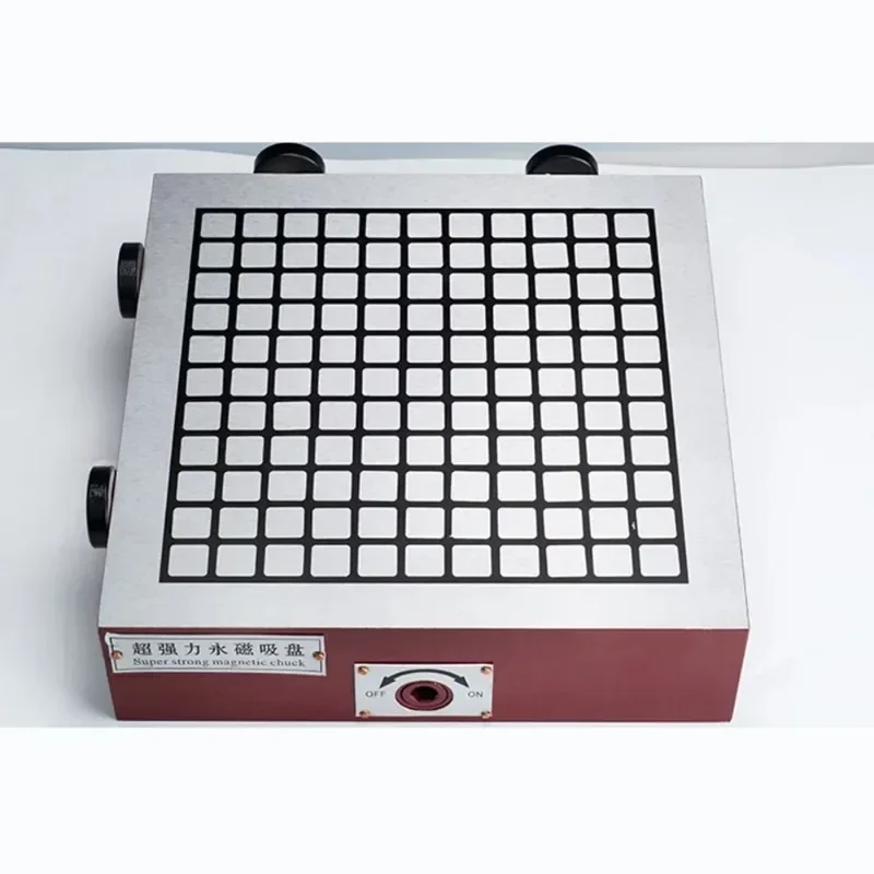 150x150mm Powerful Permanent Magnet Chuck for CNC Machining Center Milling Machine Processing Workholding