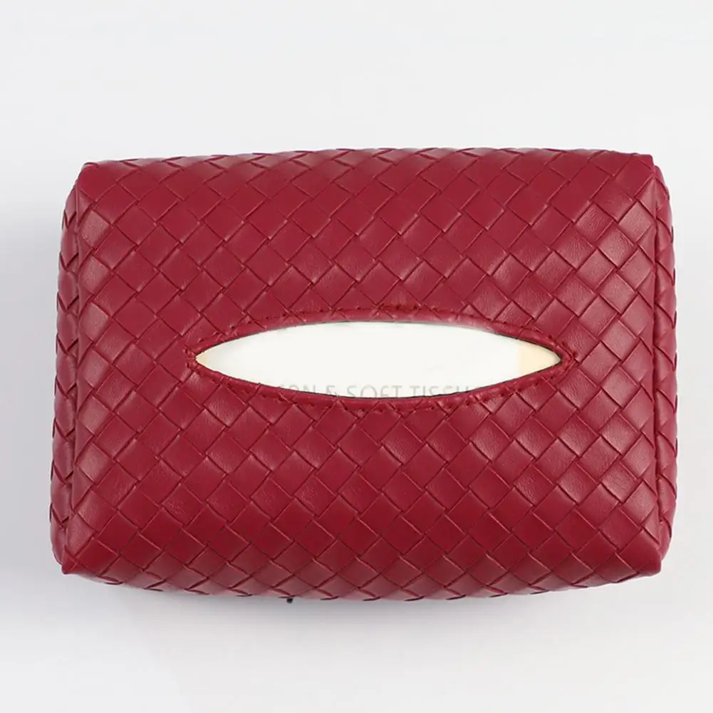 

Car Tissue Holder Simple Portable Wear-resistant for Living Room Car Napkin Holder Car Paper Box