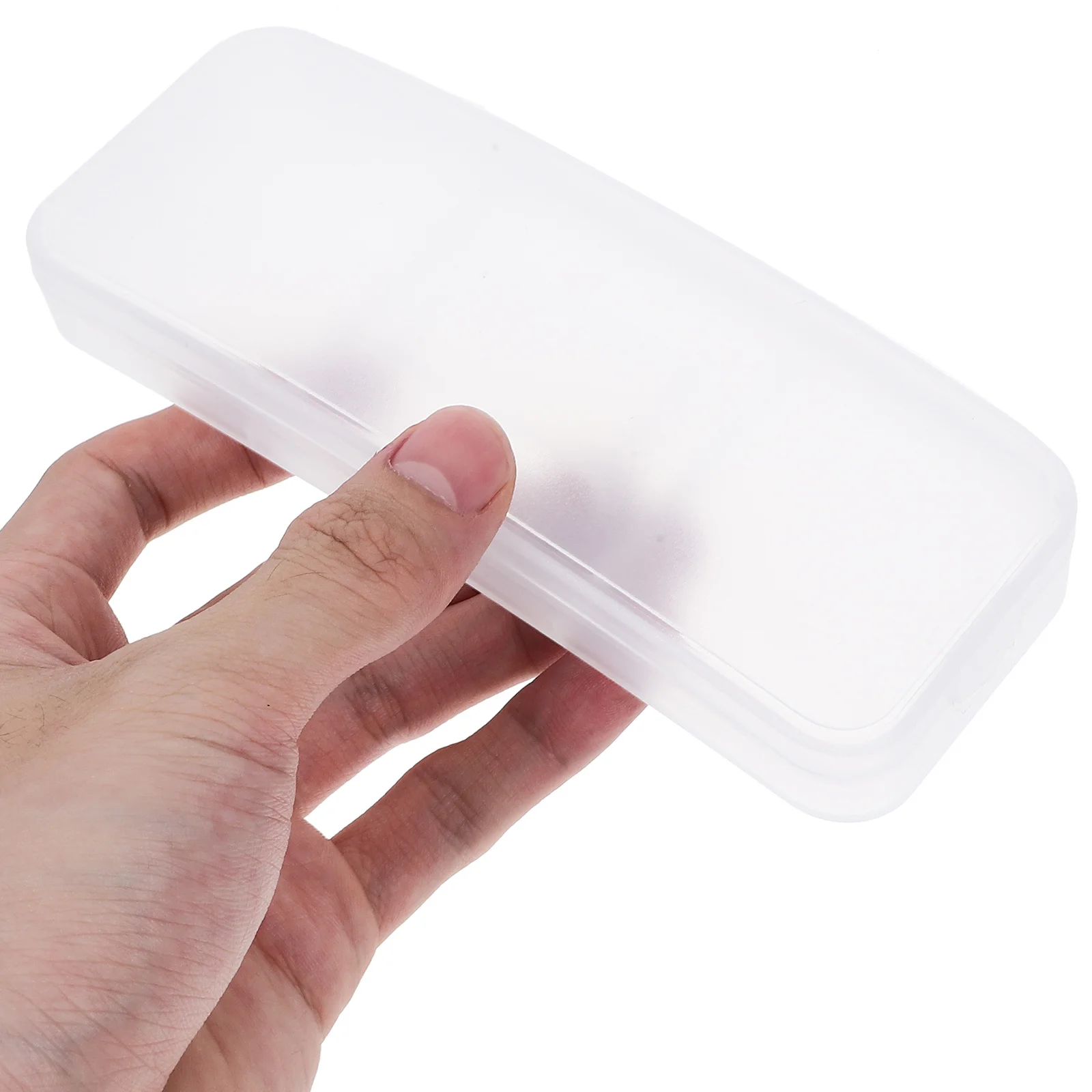 

10pcs Transparent Eyeglasses Cases Hard Plastic Sunglasses Storage Case Portable Travel Eyeglasses Case Lightweight Durable