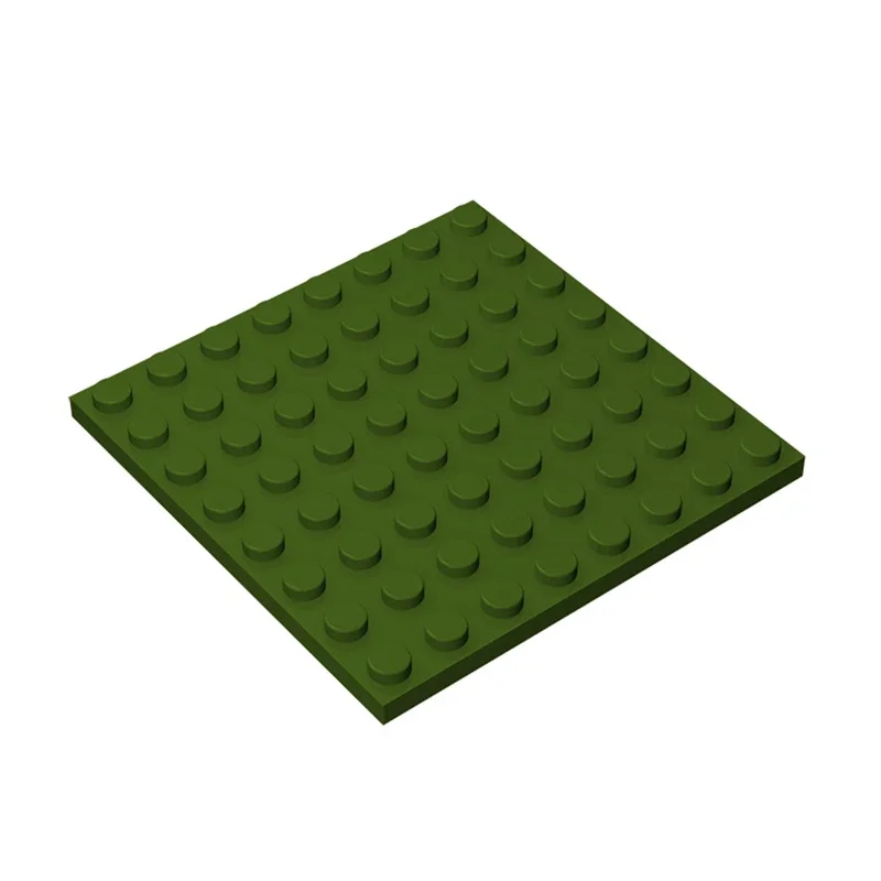 Gobricks 1 peça placa moc 8x8 tijolos compatíveis com 41539 42534 modelo blocos de construção peças crianças monta brinquedos de quebra-cabeça