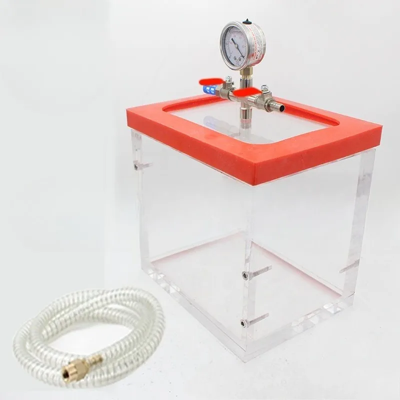 

Transparent acrylic vacuum box, vacuum chamber, vacuum bucket