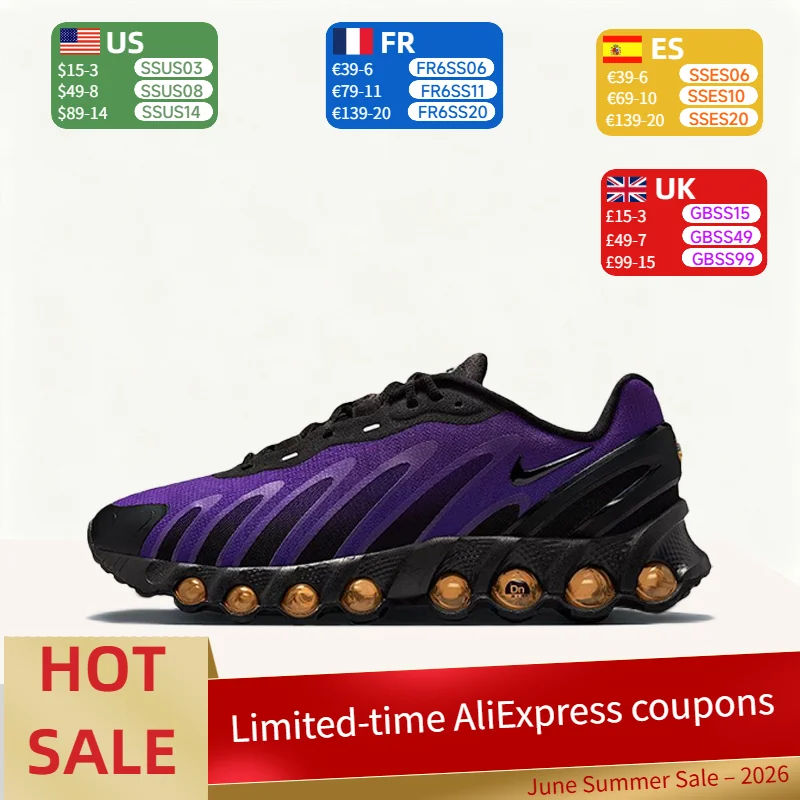 

Nike Air Max Dn8 “Fierce Purple” Comfortable Breathable Low-Top Casual Training Running Shoes Unisex Black/Blue FQ7860-009
