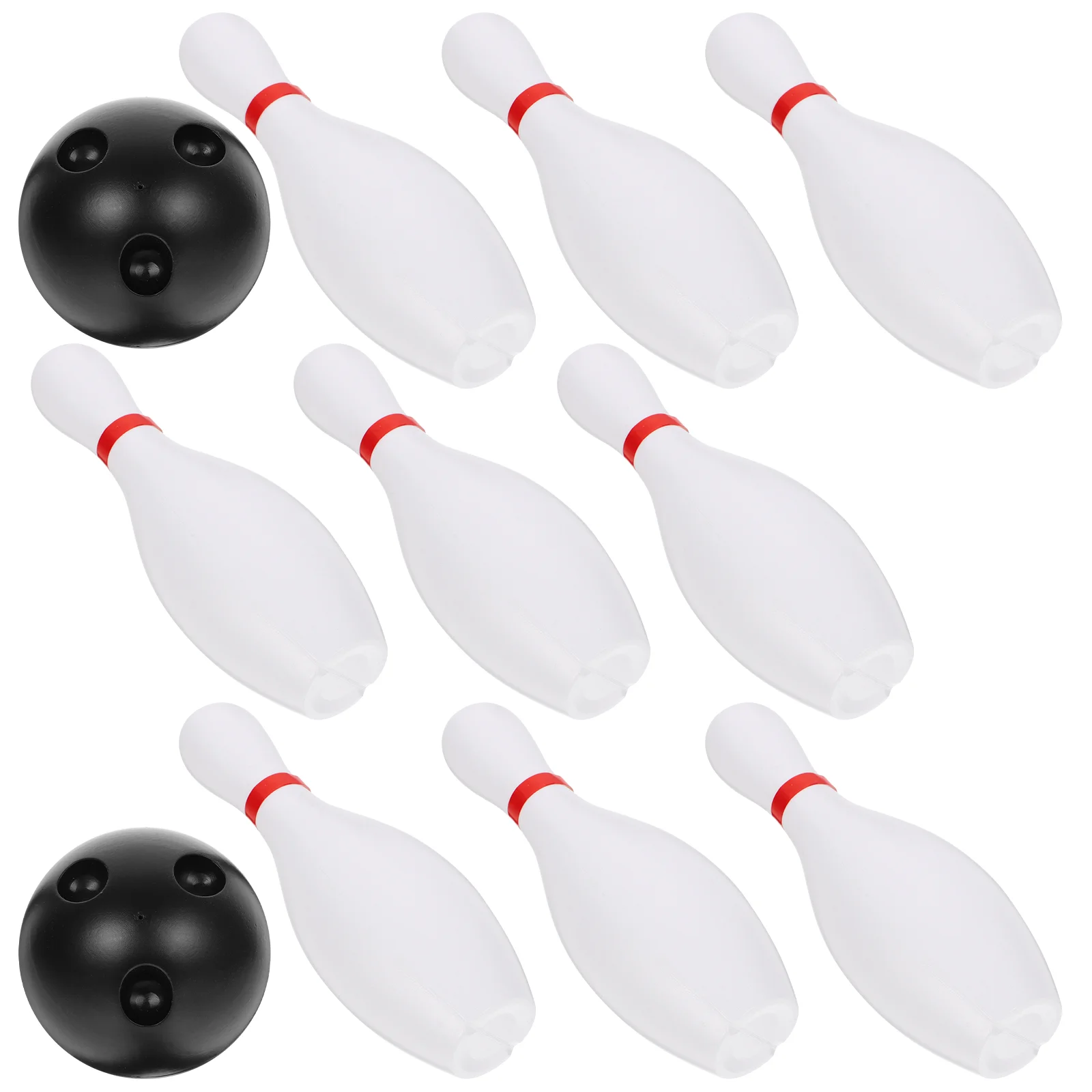 15CM Miniature Bowling Balls Set for Children Safe Plastic Toys Sports Kit Kids Game Toy Educational Playset