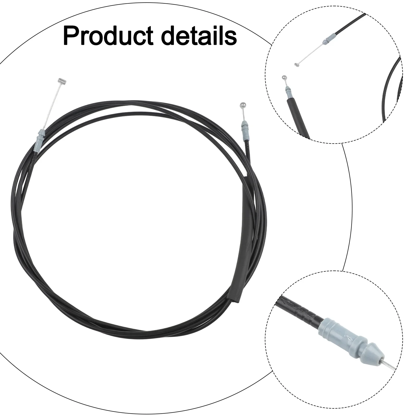 Rear Trunk Luggage Lock Release Cable Fits For Toyota For Camry 2002 2006 OEM Number 6460733070 Replacement Component