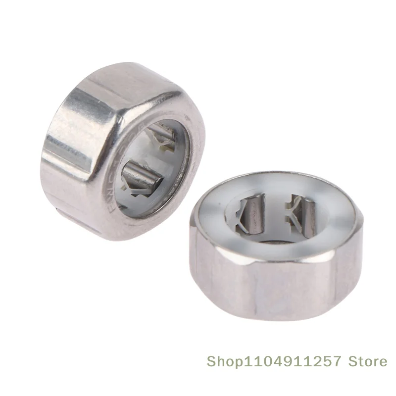 

2 Pcs EWC1008 Stainless One Way Bearing 10x17x8mm Fishing Gear Bearing EWC1008 Needle Roller Bearings