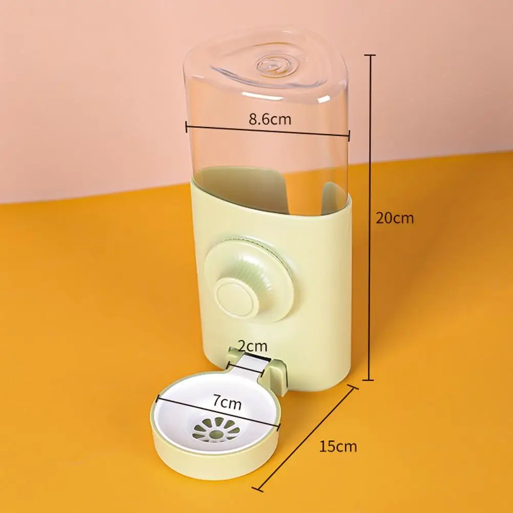 กาต้มน้ำให้อาหารแบบกาลักน้ำความจุขนาดใหญ่แบบอัตโนมัติสำหรับเครื่องจ่ายน้ำกระต่ายอุปกรณ์สำหรับสัตว์เลี้ยงสำหรับหนูแฮมสเตอร์หนูทดลองชินชิล่า