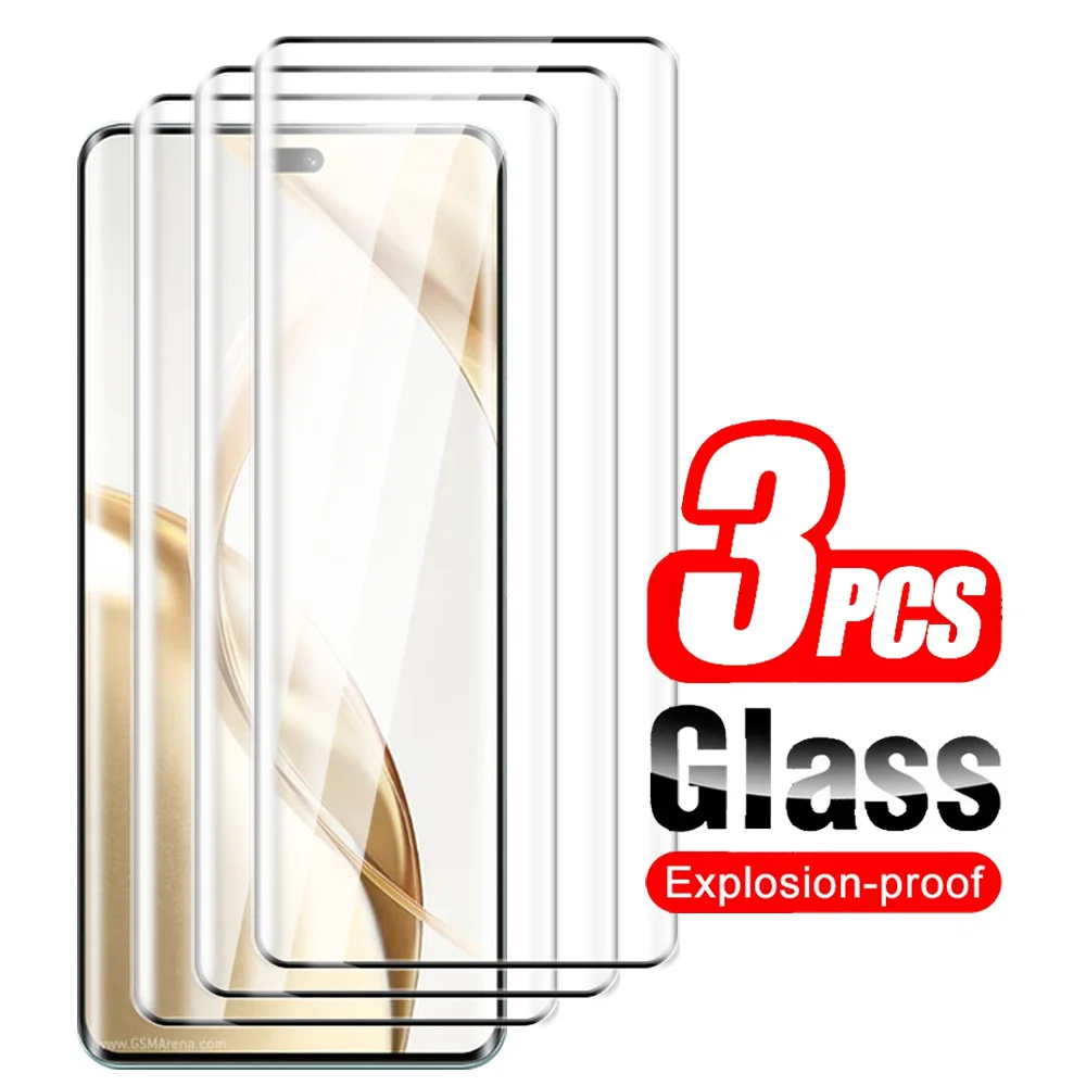 Honor200Pro Glass 3Pcs Tempered Glass Screen Protector For Honor 200 Pro Honer 200Pro Honor200 Pro 5G 2024 Armor Protective Film