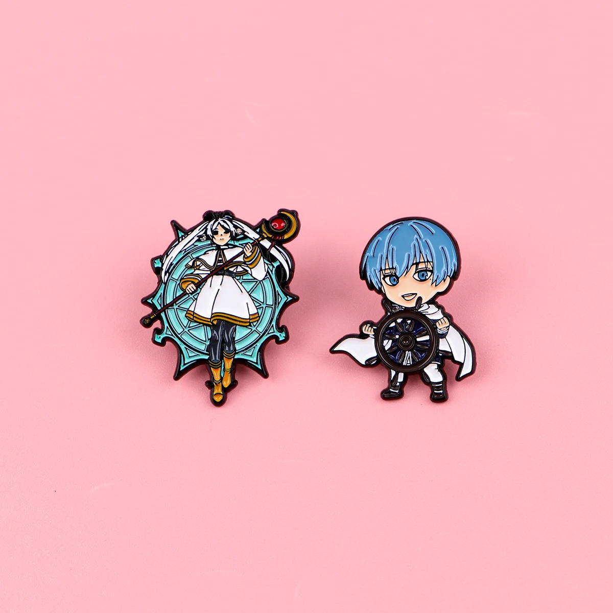 Cute Elf Enamel Pin Cartoon Badges on Backpack Women's Brooches Hat Lapel Pins Cosplay Accessories Toys Couple Gifts view 3