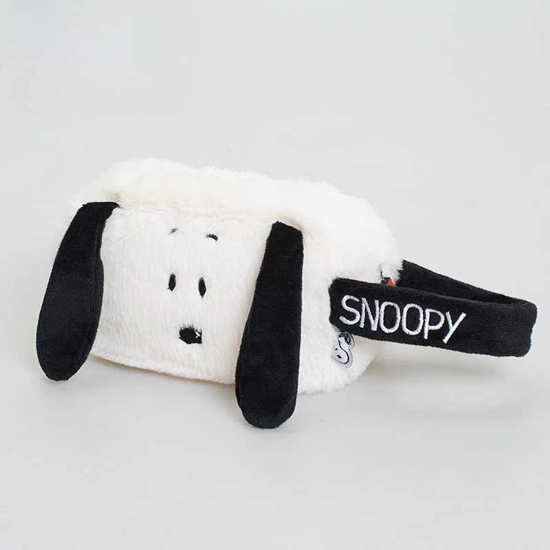 Snoopy Makeup Bag Cartoon Plush Cosmetic Storage Bags Portable Travel Toiletry Organizer Pouch Fashion Woman Clutch Bags Gifts