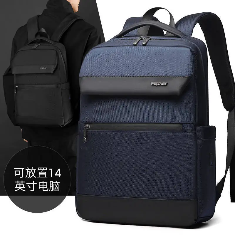 メンズバックパック-防水ノートパソコンバックパック-usb充電バックパック-多機能大容量トラベルバッグ-ハイキングスクールバッグ