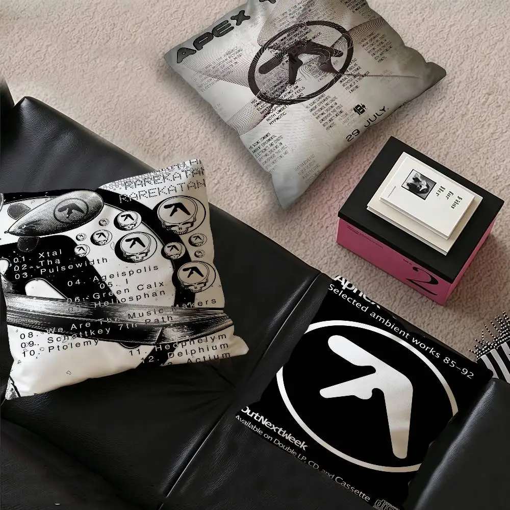 DJ A-Aphex T-Twins Personalized picture text home decorative pillows Household Gifts 45x45cm