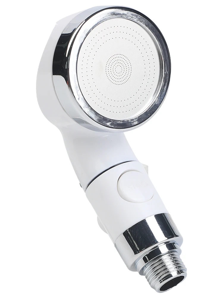 Shampoo Station Shower Head for Barber Salons Featuring Smooth Electroplated Finish and Compatibility with G1/2 Faucet Threads