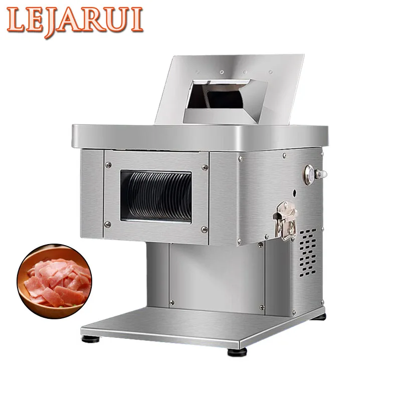 

Electric Meat Cutter Desktop Commercial Fully Automatic Shredder Slicer Dicing Machine Meat Dicing Machine