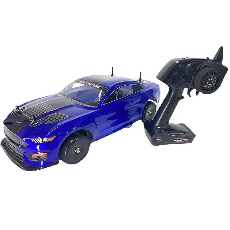 1/10 Big RTR 2.4G 4WD Flat Sport 4X4 Belt Transmission 45km/H Radio Control Toy Drifting Vehicle RC Electric Drift EP Racing Car