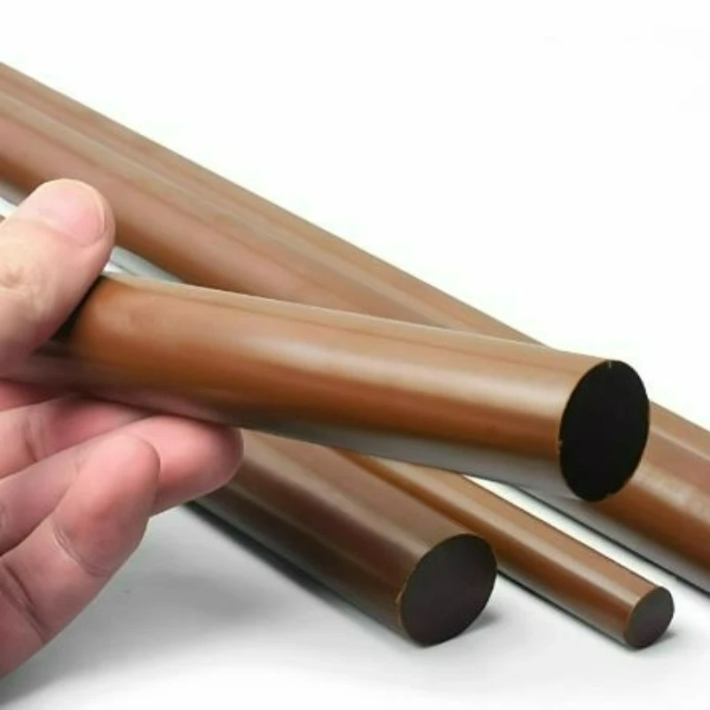 Dia 1/2/3/4/5/6/8/10/12/13/15/16/18/19mm Brown Polyimide Rod Vespel PI Round Rod Plate SP1 SP21 SP202 YS20 Material Processing