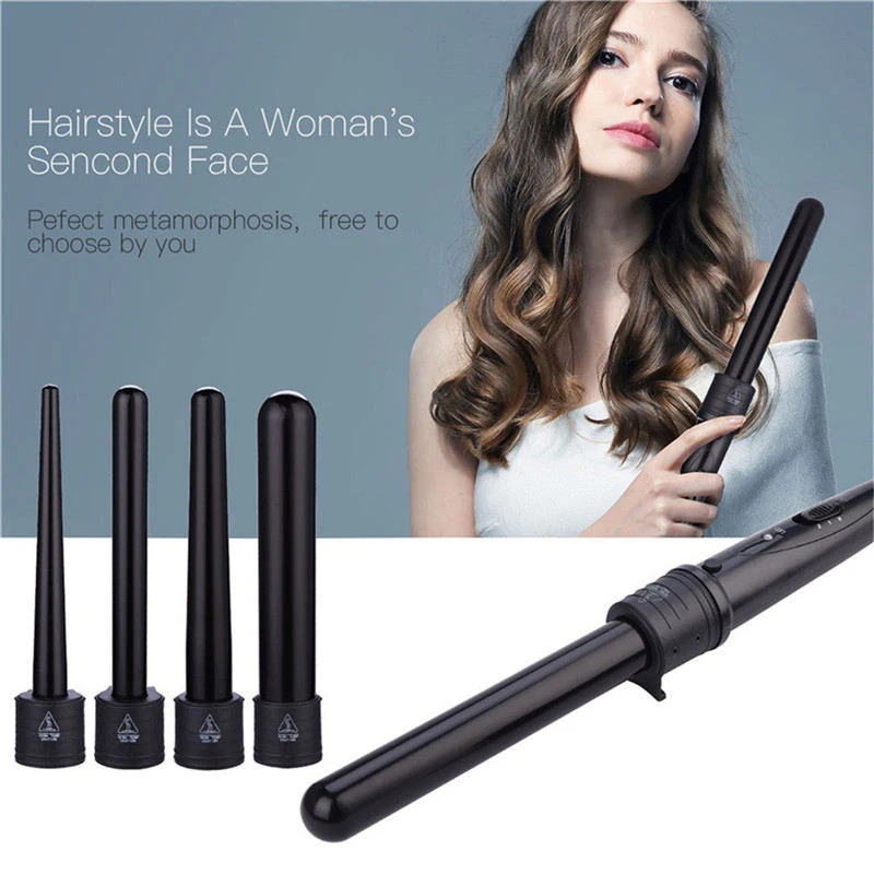 

5 in 1 Hair Curler Curling Wand Curler Quick Heating Hair Curler for Long or Short Hair Styling