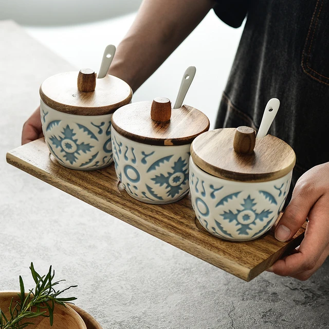 Ceramic Salt Pig | Salt Jar | Rustic Salt 2024 Cellar | Spice Pot | Salt Crock | Salt Container