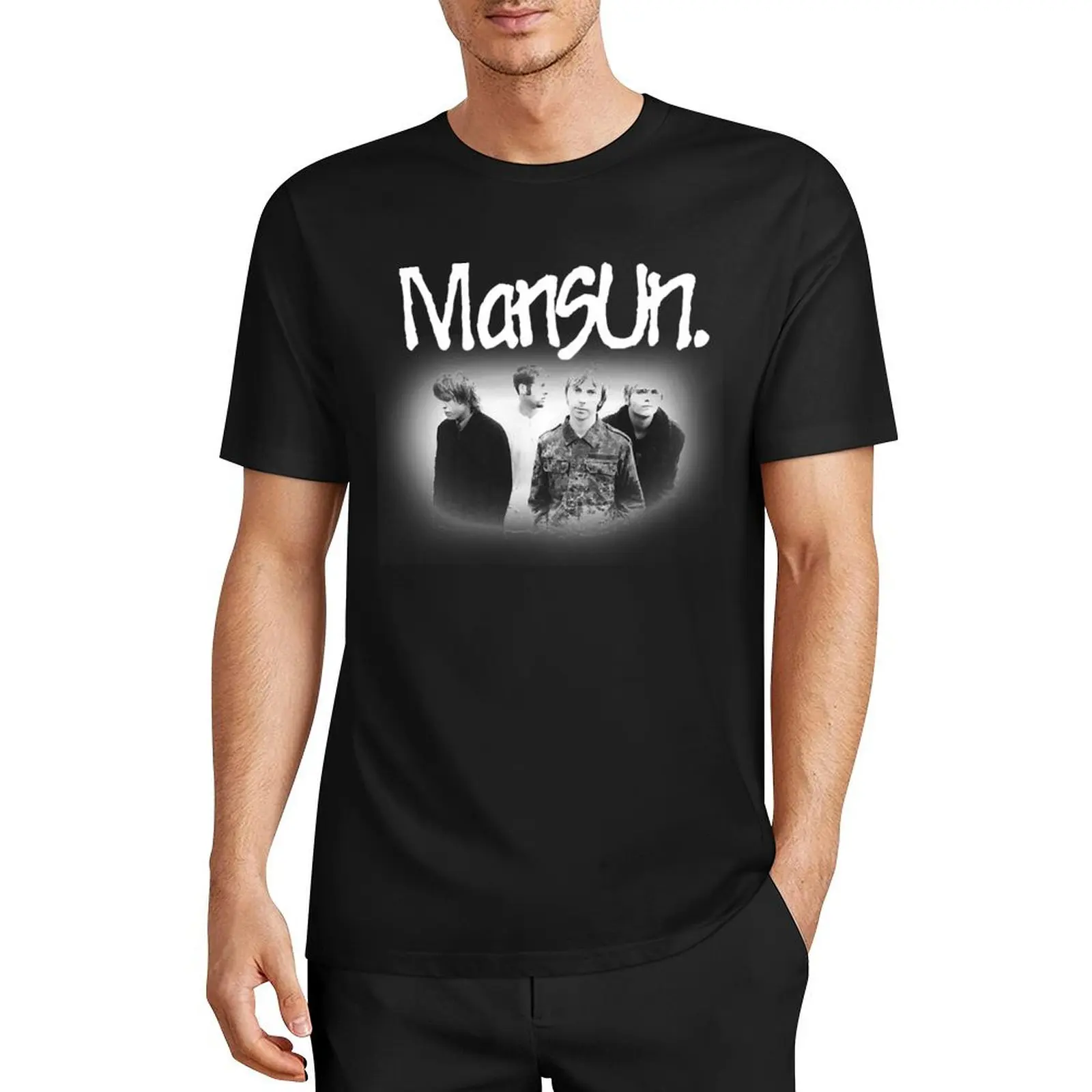 

Gifts Men Mansun Music Band Graphic For Fan T-Shirt tees vintage clothes mens white t shirts