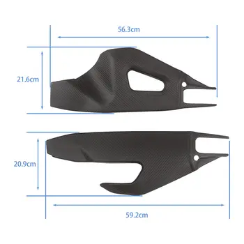 Ramskydd och svingarmsskydd i kolfiber för motorcykel för Aprilia RSV4 2022 2023 2024 10 best sales Aprilia rsv4 carbon fiber - №8