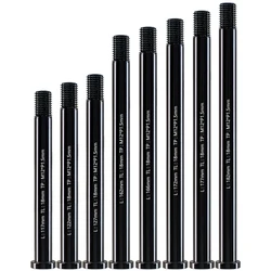 Brochettes d'essieu traversant pour fourche de cadre de vélo de route vtt brochettes d'arbre M12/M15 haute résistance pour fourche de cadre 100/110/142/148 moyeu d'essieu traversant