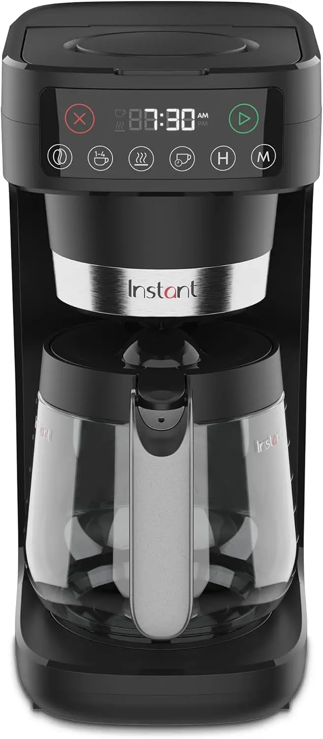 

Instant Infusion Brew Plus 12 Cup Drip Coffee Maker, From The Makers of , with Adjustable Brew Strength, Removable Water Reservo