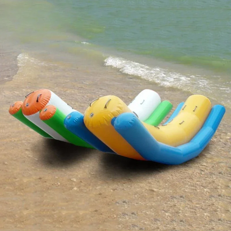 Fast Delivery Summer Water Toy Kids Safe Inflatable Water Seesaw for Water Games