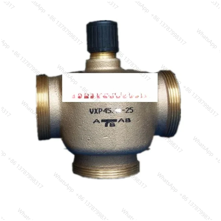 German genuine electric bronze three-way regulating valve VXP45.25-6.3 outer wire PN16, DN25