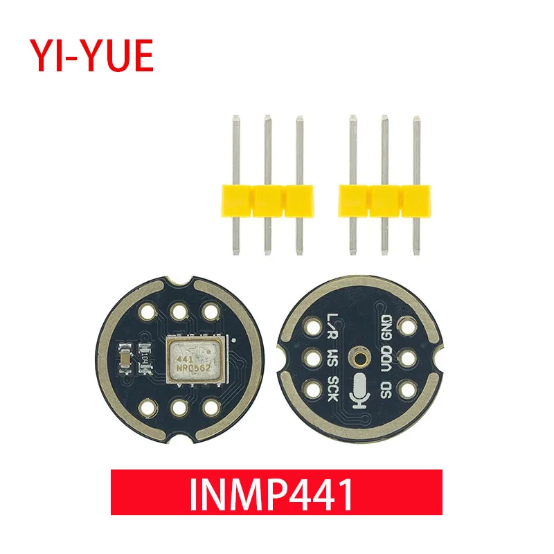 MH-ET LIVE Omnidirectional Microphone Module I2S Interface INMP441 MEMS High Precision Low Power Ultra small volume for ESP32