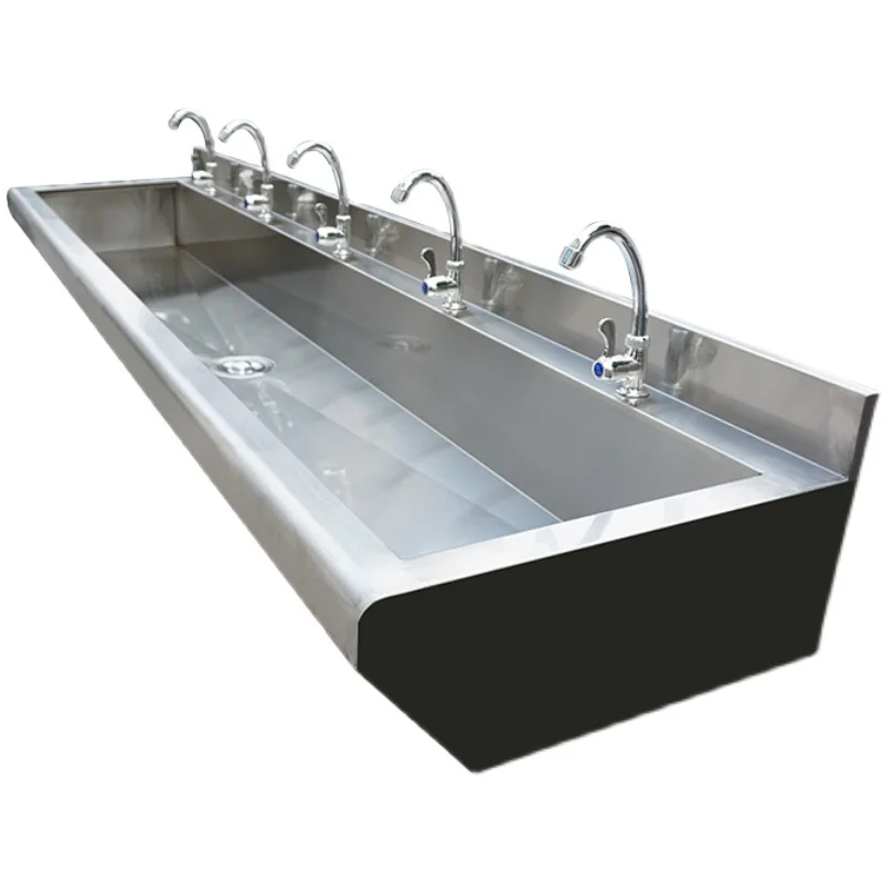 

Stainless steel wash basin wall school canteen factory washing basin dishwashing basin single slot