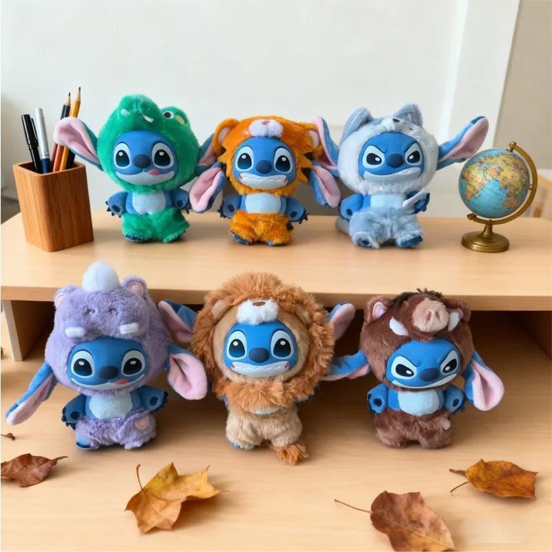 

Стич животных серии Disney слепая коробка сумка кулон милая плюшевая кукла загадочная коробка игрушка-сюрприз Рождественский подарок для детей подруги