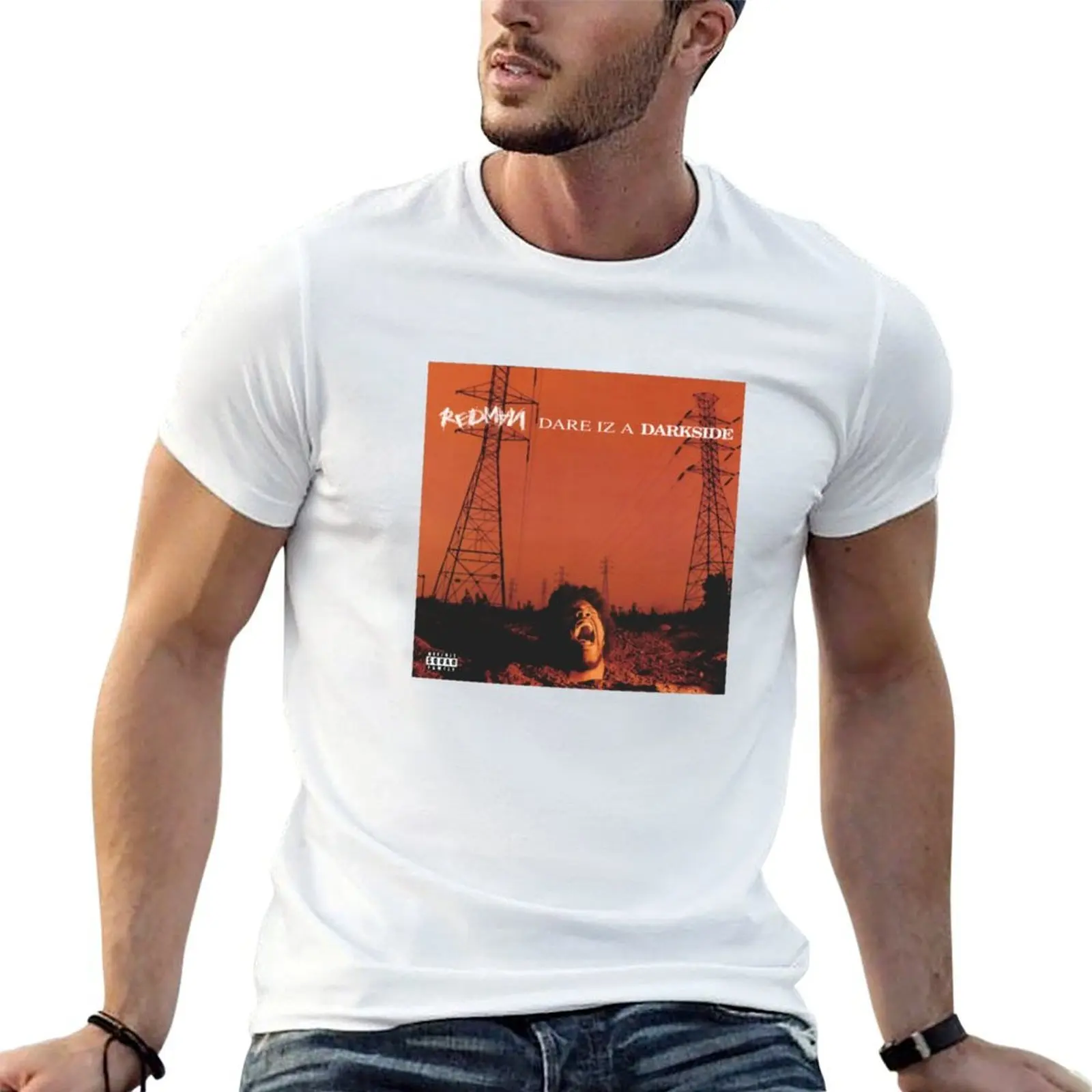 DARE IZ A DARKSIDE T-Shirt anime t shirts oversize mens graphic t shirts funny t shirts cotton T-shirt