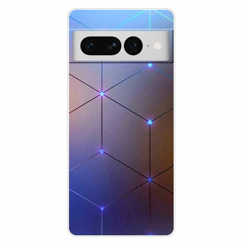 Etui na Google Pixel 8 Pro / 7 7Pro Cover Pixel 8Pro Silicone Soft TPU Clear Funda dla Google Pixel 8 5G Phone Shells Animals