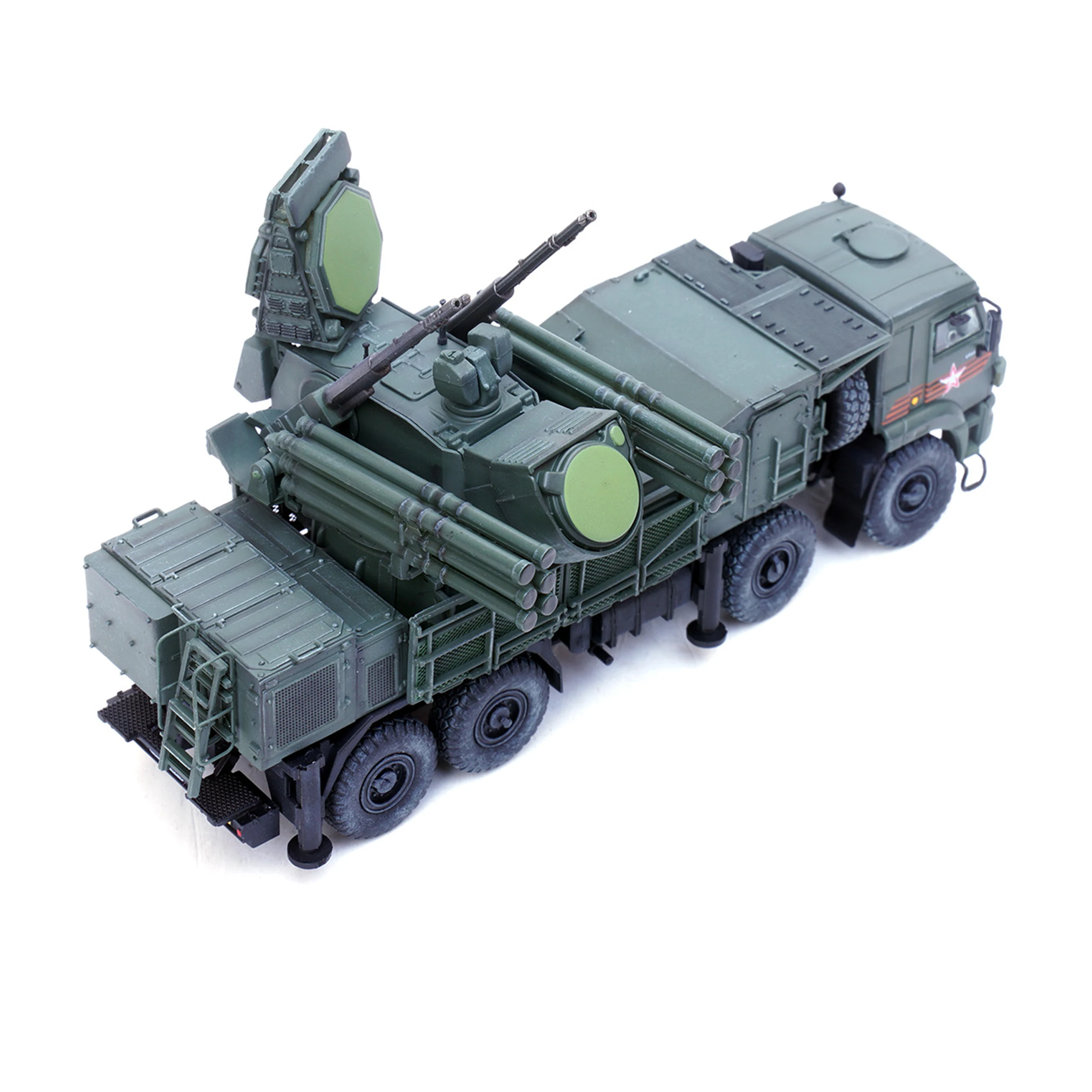 1/72 P12214PB Russian S1 Missile Launch Vehicle Model 2018 Victory Day Parade Painting Finished military collection model