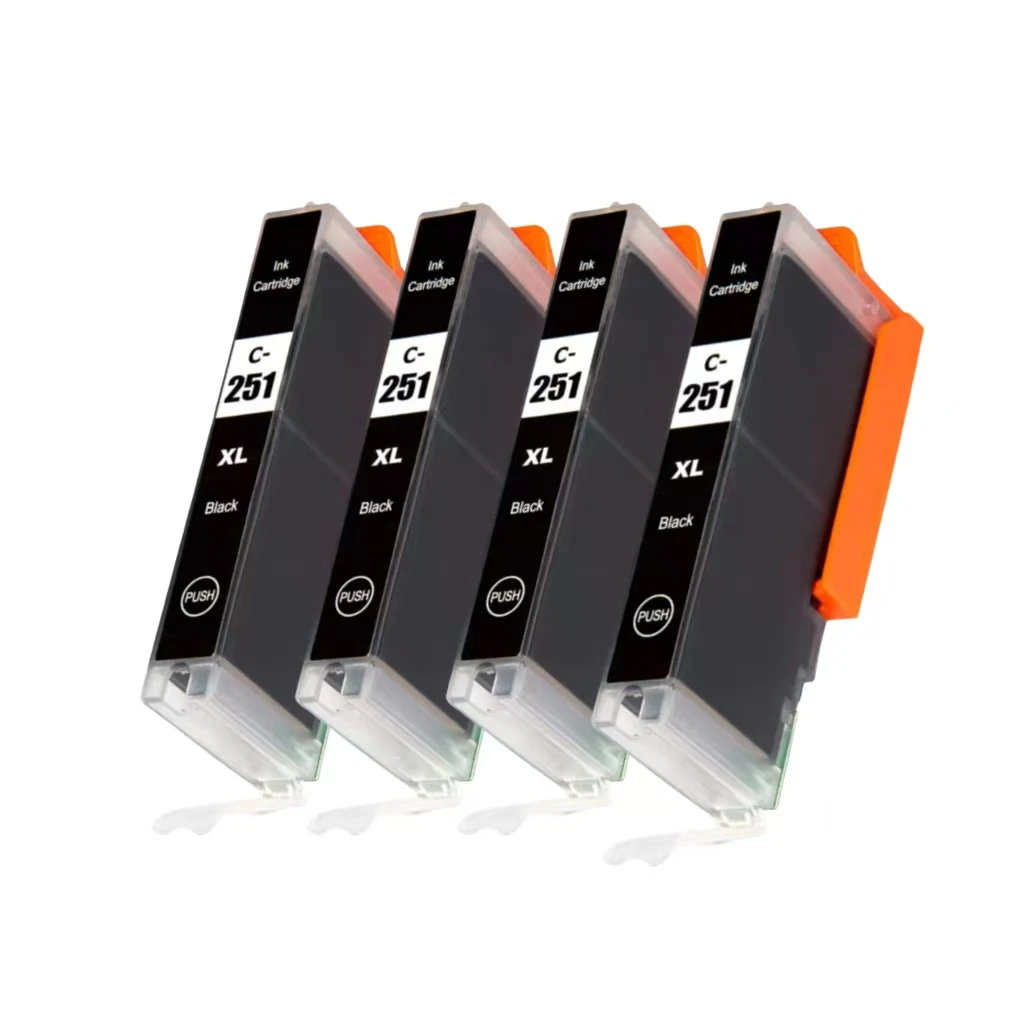 ตลับหมึก PGI250 CLI251 สำหรับเครื่องพิมพ์ PIXMA MG6320 MG7120 IP8720 MG7520 IP7220 MX722 MX922 IX6820 1P8720 MG7120 MG7520 PIXMAMG5420 5422