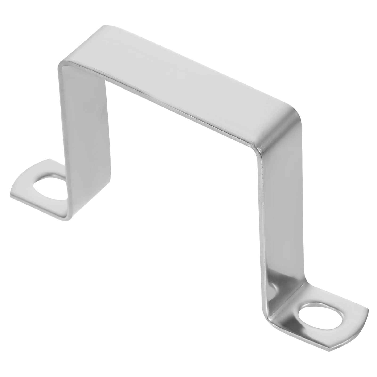 

Square Tube Clamp 60x60 Stainless Steel Pipe Bracket for Water Pipes Balcony Railing Fence Tools U ShapedBracket Mounting
