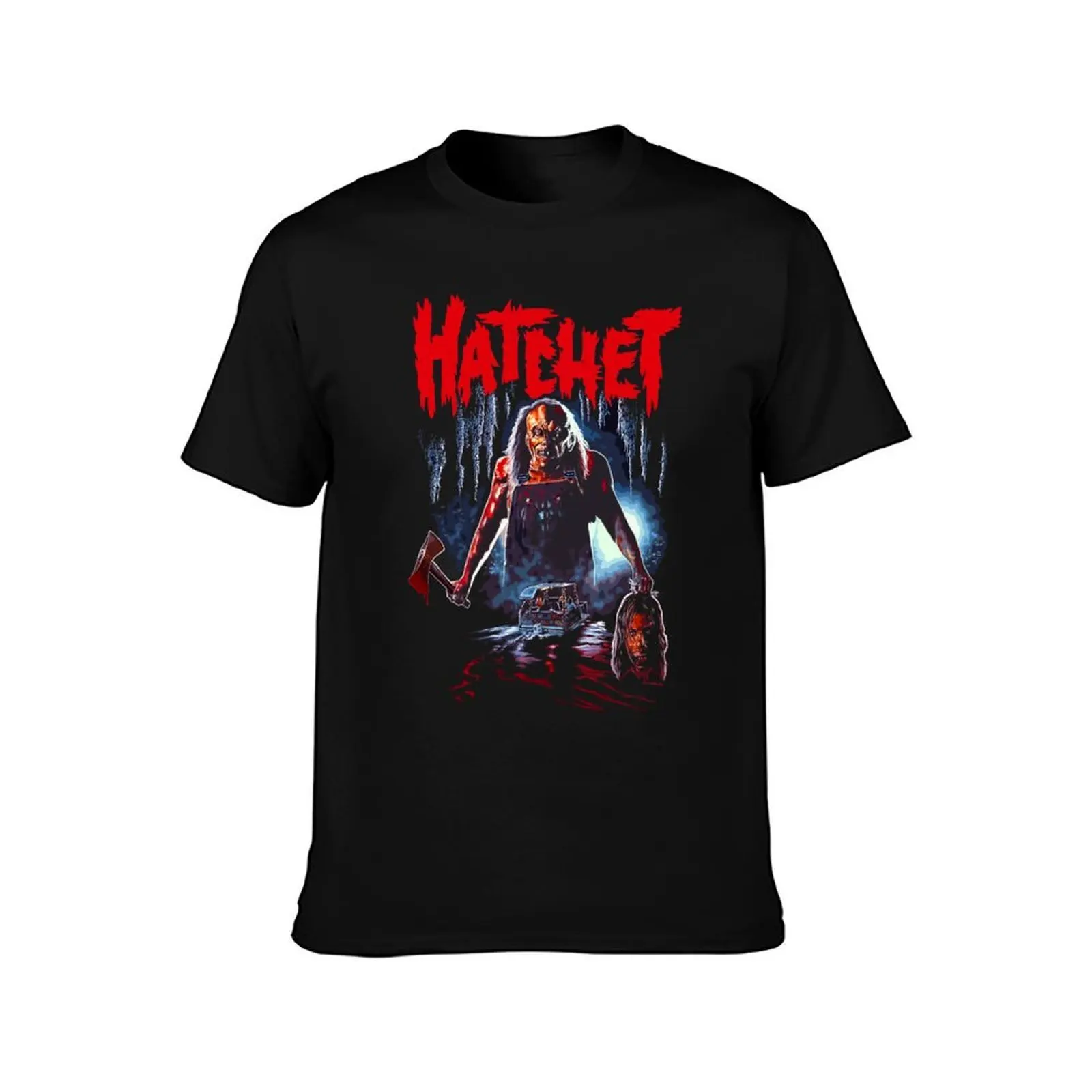 Hatchet T-Shirt Daily Casual Short Sleeve Tee Shirt T-Shirt