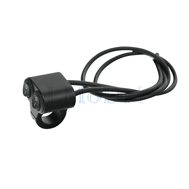 LMoDri 12V Motorcycle ATV Handlebar Dual Button Switch 7/8\