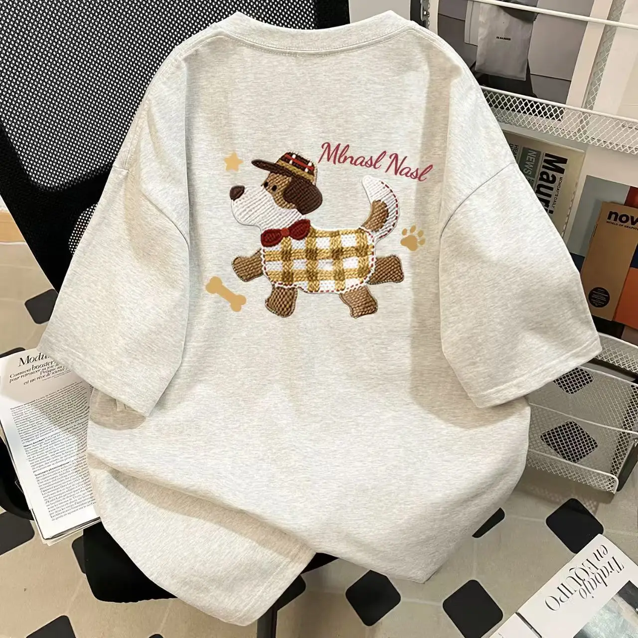 

Мужские и женские футболки с короткими рукавами и американским принтом на лето 2025, модная, свободная и универсальная женская одежда