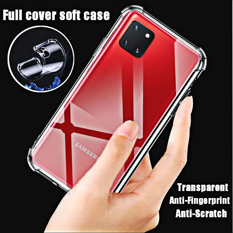 Clear Phone Soft Case for Samsung Galaxy Note10 Lite HD Transparent for Sumsung Note10Lite 6.7\