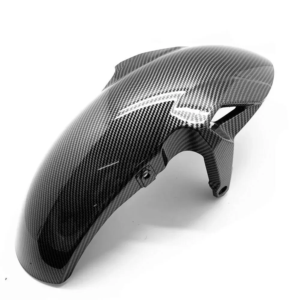 

Для Kawasaki Z650 2017 2018 2019 2020 из углеродного волокна, цвет передней шины, крыло, брызговик, обтекатель