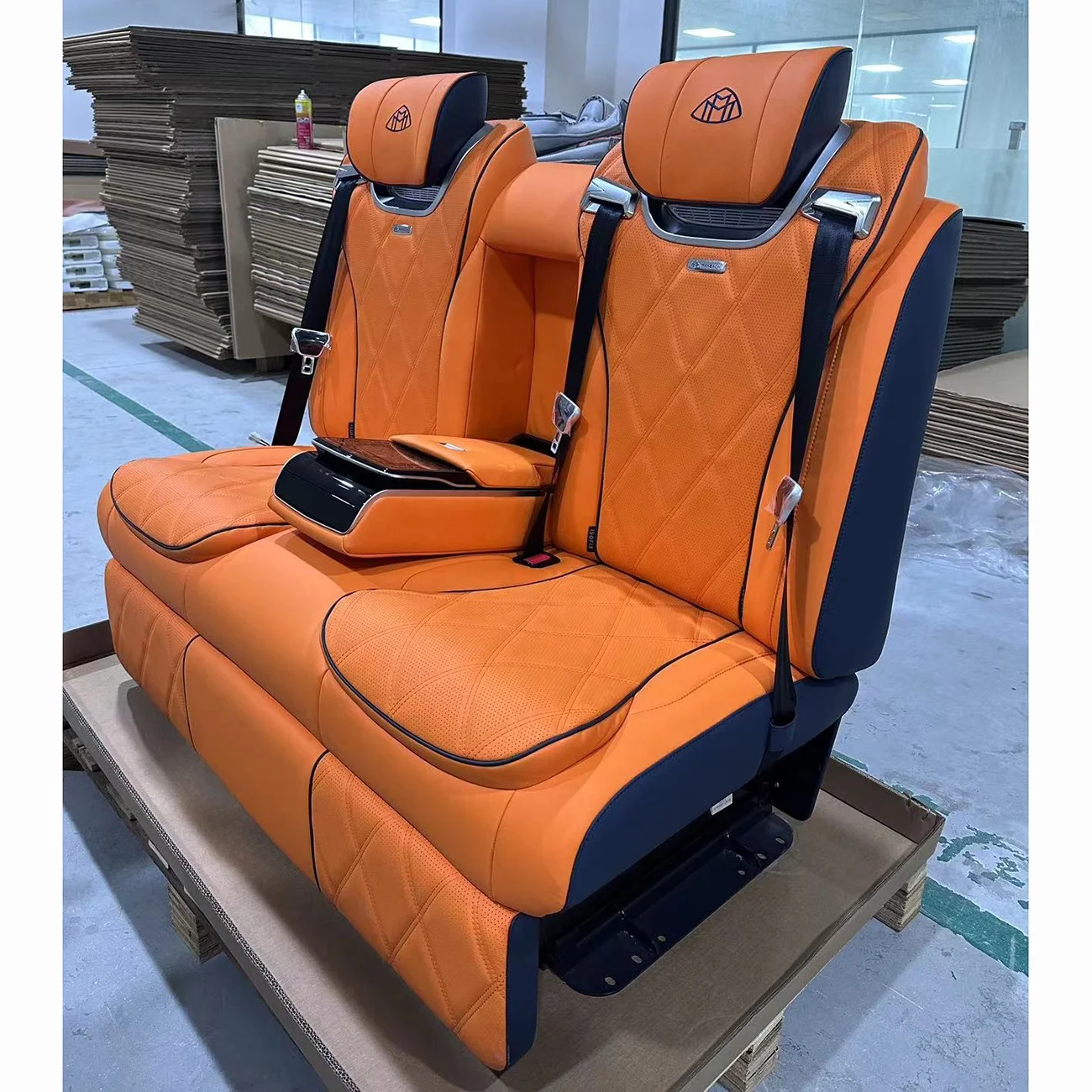 Factory Wholesale Heated Massage VIP Captain Seat for   Vito W447 V Class V220 250 Mpv Van Hiace Sprinter Customized