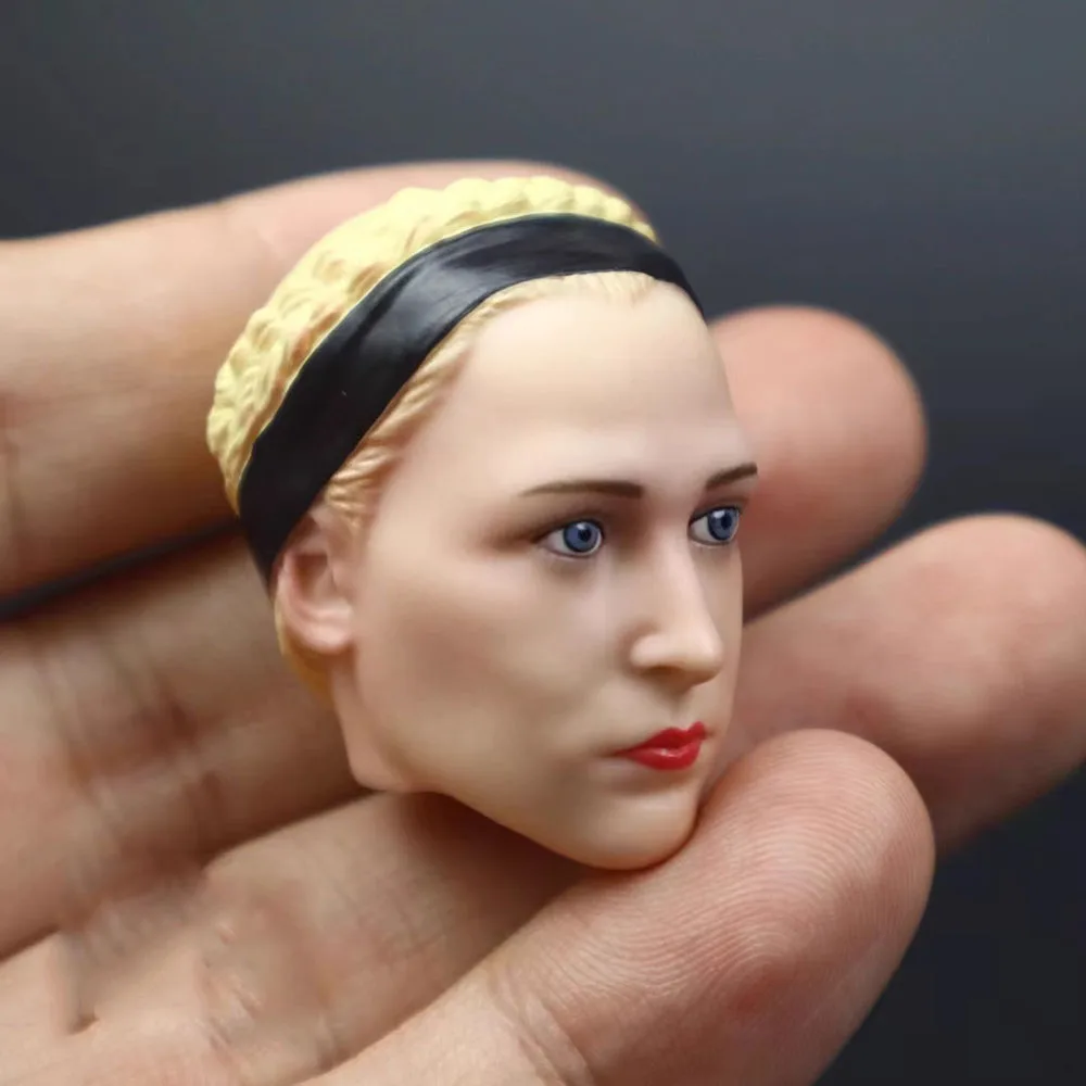 Na sprzedaż 1/6th Girl Toys Model Residents of the Female Evil with Gold Hair Head Sculpt Carving Fit 12" Action Figure Collect