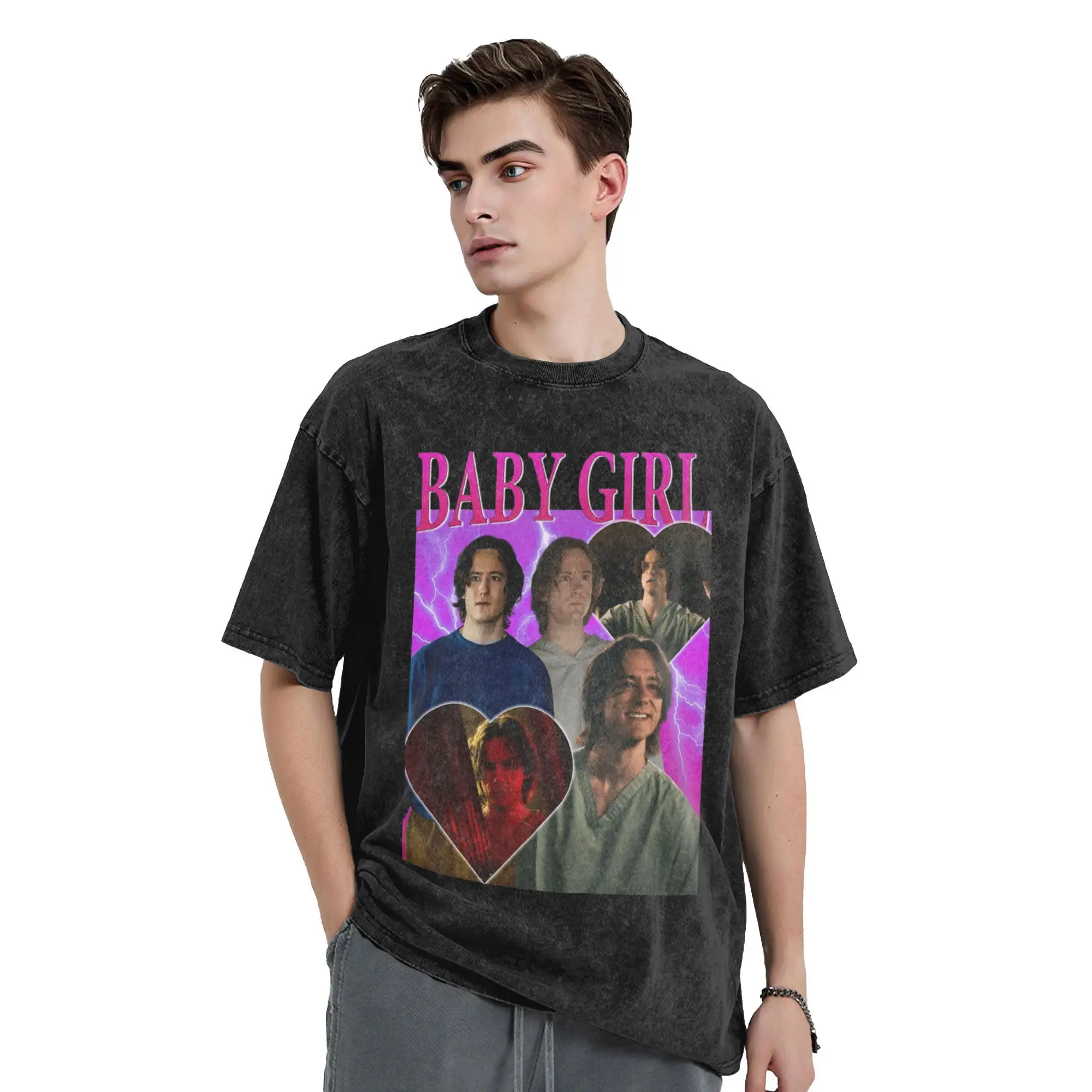 طفلة لويس بولمان مثل روبرت رينولدز تي شيرت موضة تي شيرت قصير الأكمام الجمالية التي شيرت الصيف القطن تنفس المحملة