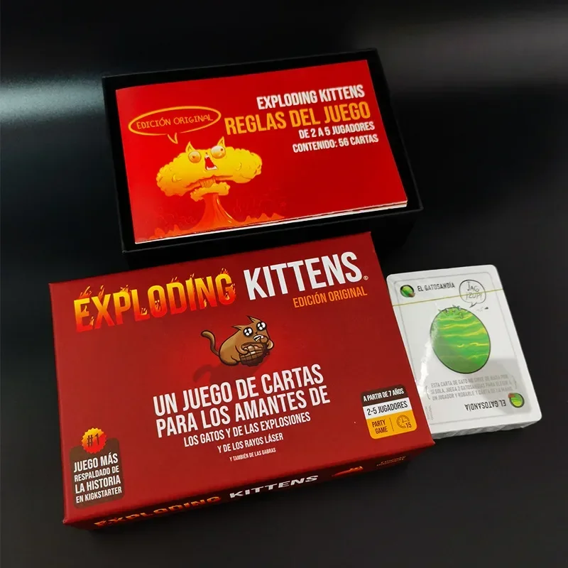 Exploding Kittens: Original Edition – The Ultimate Party Game for Adults, Teens, and Kids