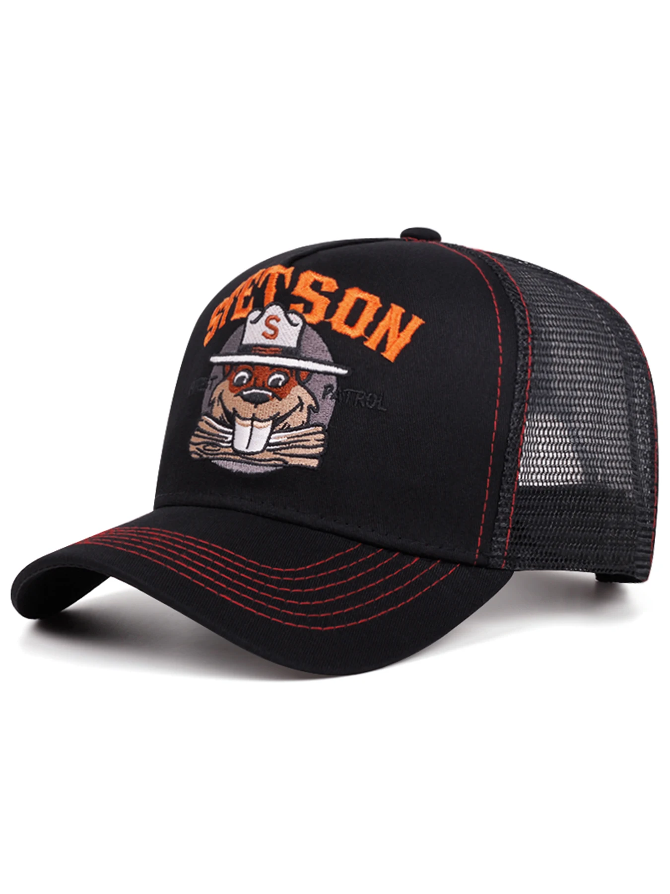 AliExpress NONE 2025 Fashion Cartoon New Truck Hat STETSON Groundhog Net Hat Outdoor Cycling Sunshade Hat Daily Leisure Commuting Baseball Hat