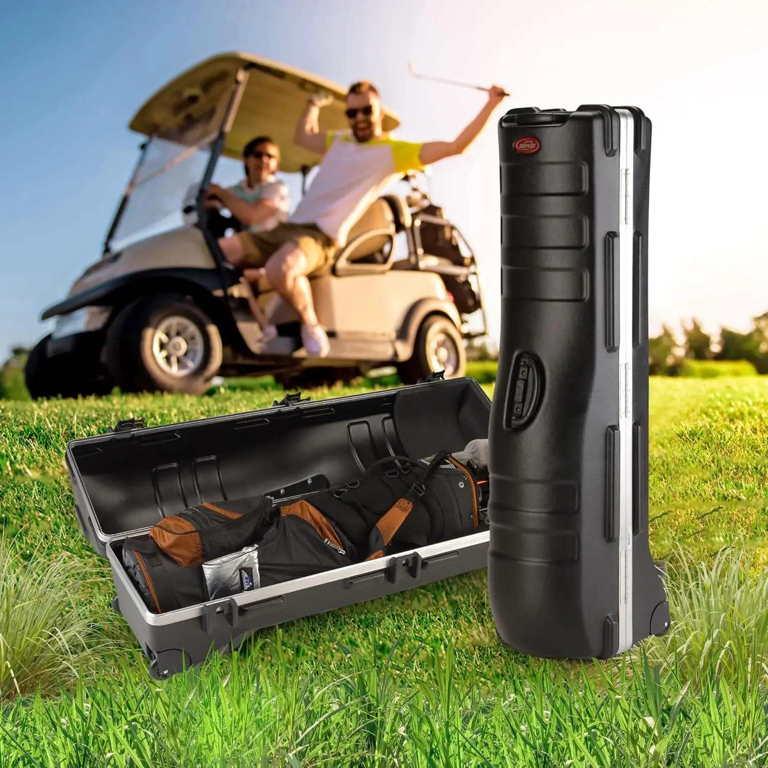 

SKB Cases Hard Shell Plastic Storage Golf Travel