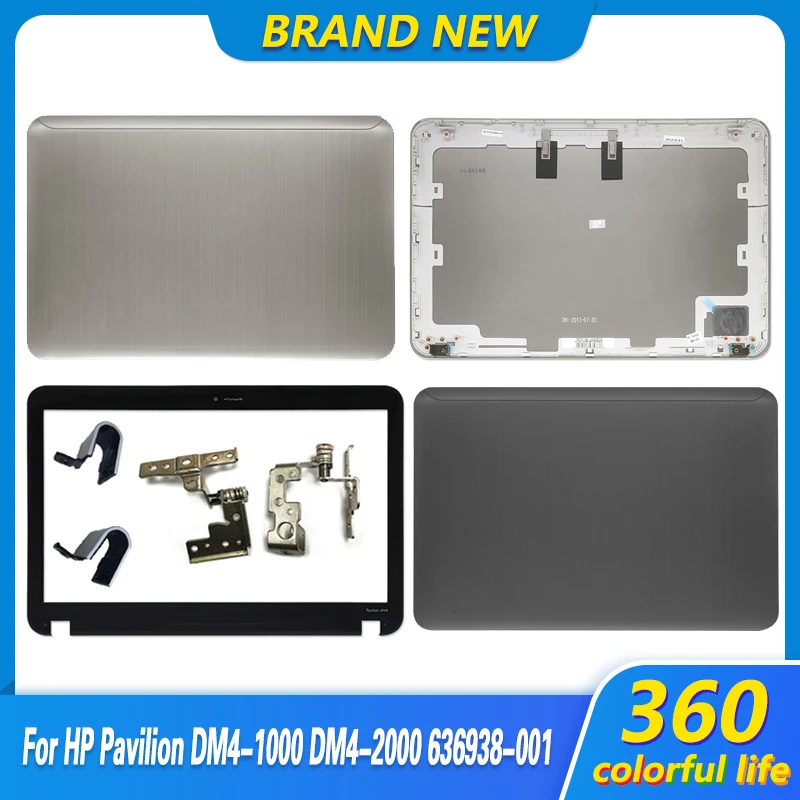 

NEW Bezel Frame For HP Pavilion DM4-1000 DM4-2000 LCD Back Cover/Front Bezel/Hinges/Hinge Cover 636936-001 636938-001 650674-001