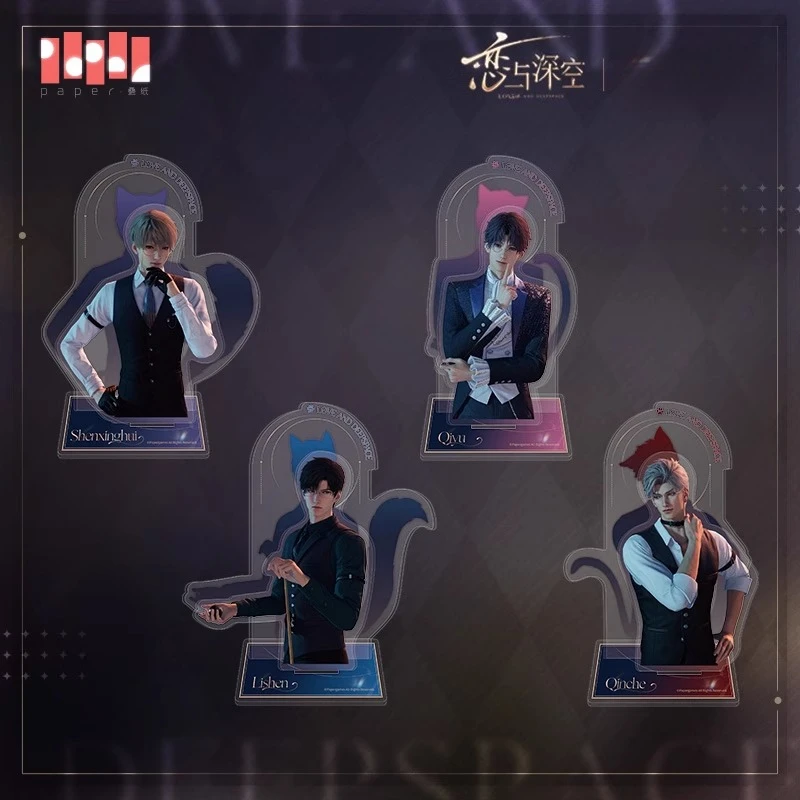 

Подлинная серия «Любовь и глубокий космос» для путешествий, акриловая серия Standee, аниме, косплей Xavier Zayne Rafayel Sylus, подарок, предварительная продажа